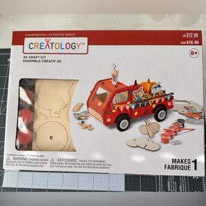 Creatology 3D Craft Kit   Hello Fall Wood Truck Kit